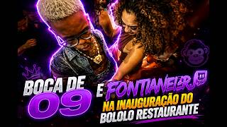 BOCA DE 09 AND FONTINNELERJ AT THE GRAND OPENING OF BOLOLO RESTAURANT