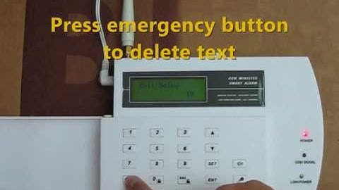 GSM Home Security Alarm System Setup and Operation Tutorial SB-GL8088(Z), GSM Alarm by noviBo