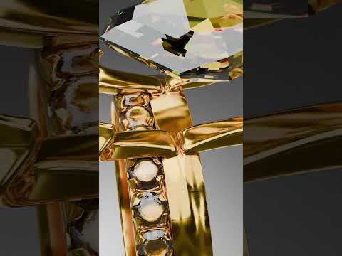 ✨ Stunning Diamond Ring 3D Animation | Ultra-Realistic Jewelry Design ✨