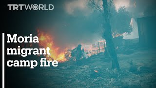 Four Afghans get 10-year jail terms for Greek migrant camp fire