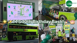 [Tower Transit SG 10th Anniversary Carnival] Part 1 - Ride to Bulim Depot & Scene Highlights