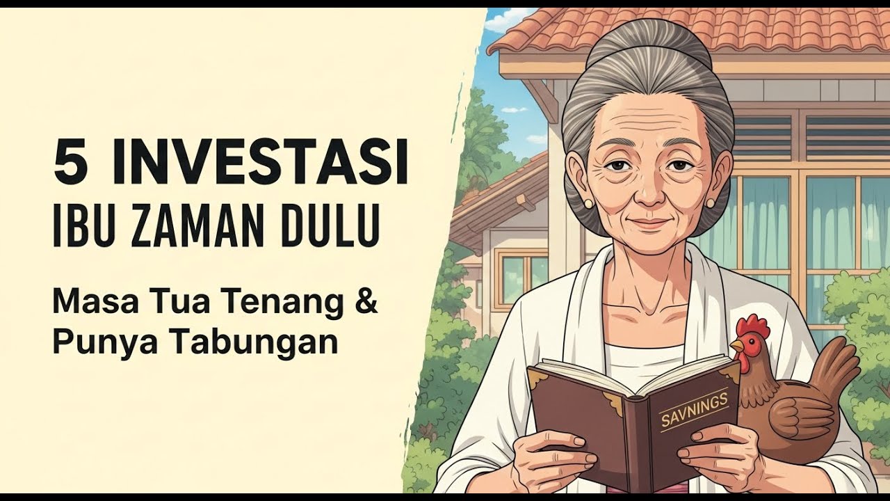 5 Investasi Sederhana Ibu Zaman Dulu, punya Tabungan Pensiun dan Masa Tua Tenang