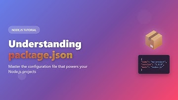 📦 Mastering package.json: A Beginner