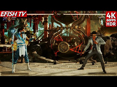 Rain vs Kenshi (Hardest AI) - Mortal Kombat 1 | 4K 60FPS HDR