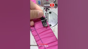 Sewing Tools And Tutorial Hidden line presser foot Part 30