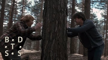 7. "The Hunt" Harry Potter and the Deathly Hallows: Part 1 Deleted Scene