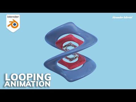 #Blender3d - Easy Satisfying Looping Animation in Blender (Blender Tutorial)