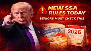 SSA Rule Change Starts Today (2026) — Major Update for SSI, SSDI & Social Security Seniors
