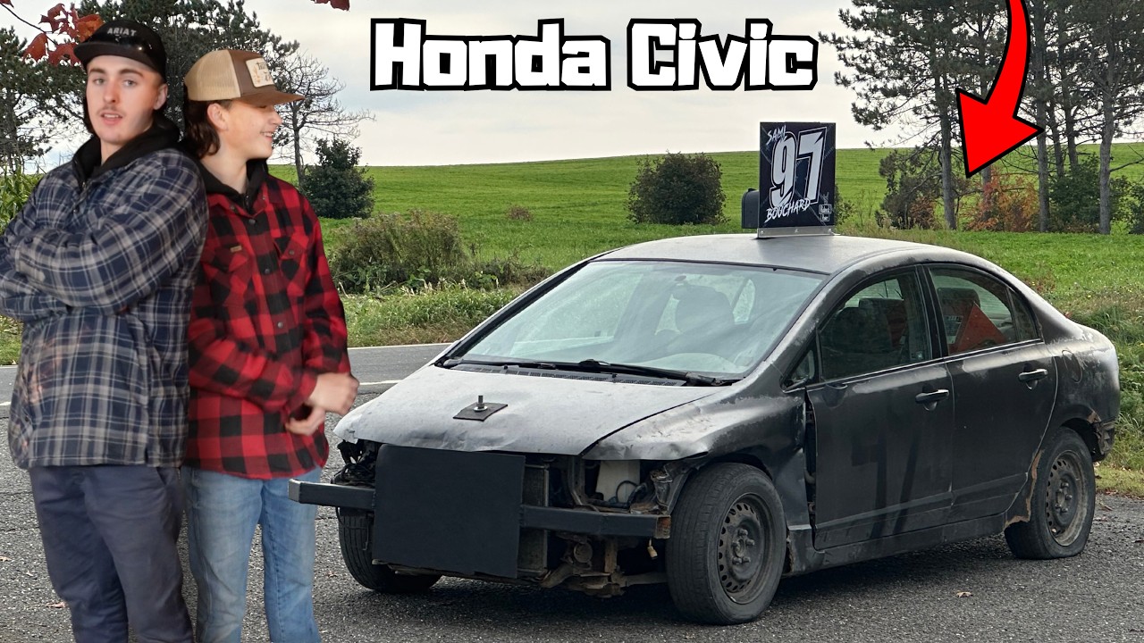 ON ACHÈTE NOTRE PREMIER HONDA… POUR LE DÉTRUIRE! (préparation pour les courses)