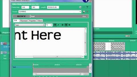 Sony Vegas Tutorial || Effect #65 [Blinking Text]