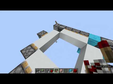 How To Make A Compact 3x3 Piston Trapdoor [Tutorial]