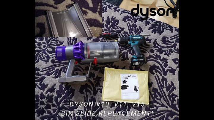 Dyson V10/V11/V15 Bin Slide Replacement Guide! Fix your falling-off bin VERY CHEAPLY!