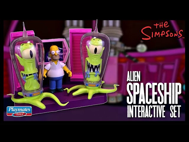 Playmates Simpsons Treehouse of Horror Spaceship Environment