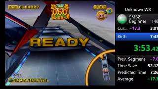 Super Monkey Ball 2 Speedrun Beginner - Normal, NTSC in 7m 26s