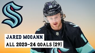 Jared McCann (#19) All 29 Goals of the 2023-24 NHL Season