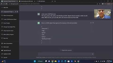 Learn AWS IAM Service using chatGPT and AWS documentation