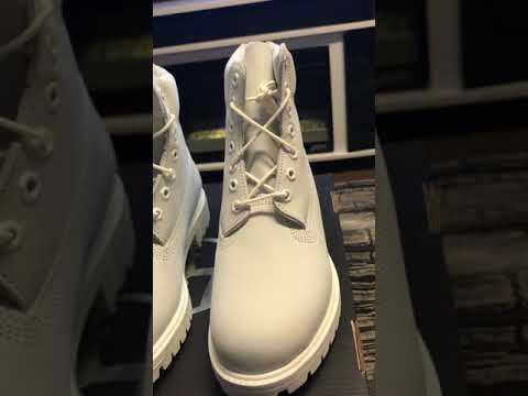 Timberland Ghost White 6 inch Boots (Limited Edition)