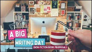 A NON-FICTION BOOK PROPOSAL WRITING DAY // using my planning system & journaling my creative mindset