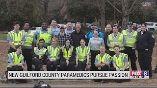 Guilford County EMS welcomes new paramedic training class