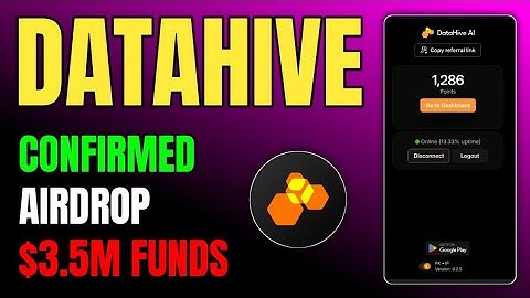 DataHive Airdrop Full Guide | Backing, Funding, App Review & Extension Mining Explained