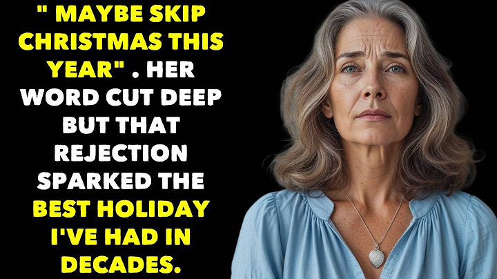 My son's wife told me I couldn't attend their holiday dinner, so I hosted my own instead