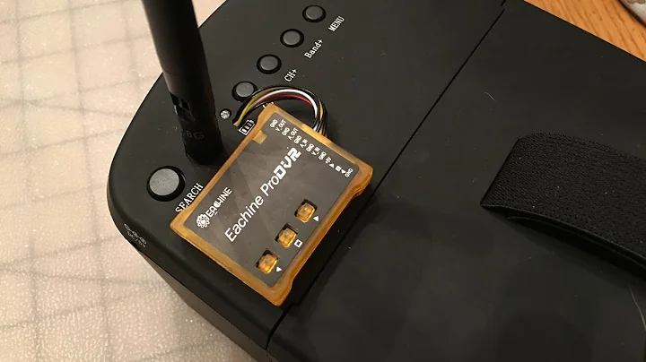 Eachine ProDVR Installing on Eachine EV800 Goggles