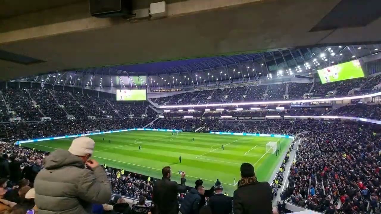 Tottenham Hotspur Stadium Light Show December 2021
