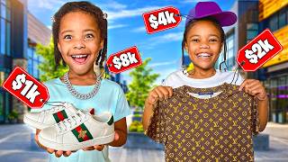 SURPRISING LANI & MYA WITH A SHOPPING SPREE **NO BUDGET**