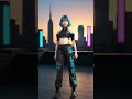 Siap-Siap Terpukau! CYBERPUNK GIRL dari Dunia Lain?! Cantik, Kuat, Mematikan! 🤯🔥 #shortsid