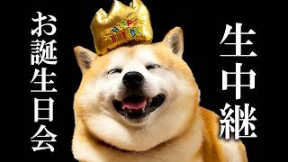 らんまるのお誕生日会、生中継！！！全員集合！！！【祝・お誕生日】