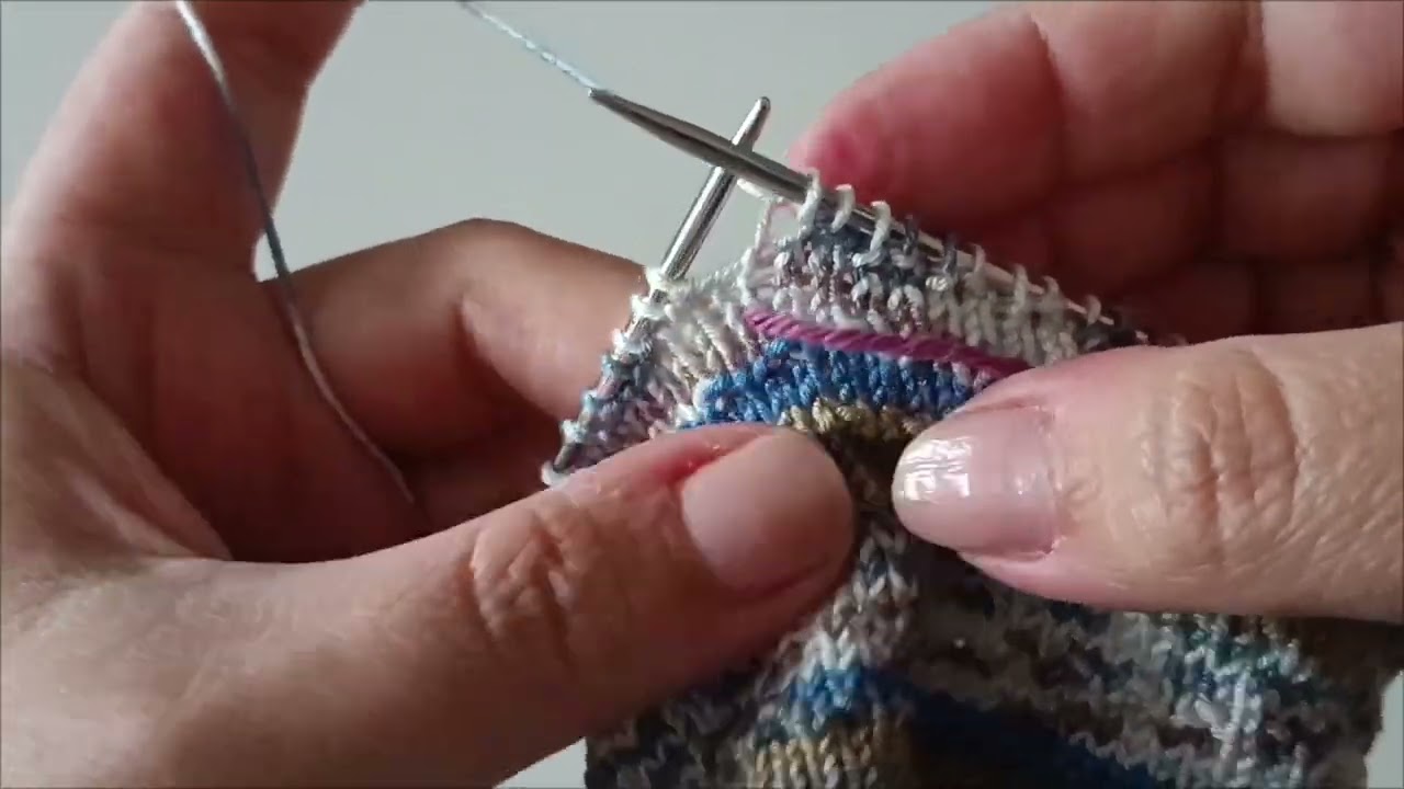 Sockenmuster #35 - für jede Größe, nur rechte und linke Maschen!