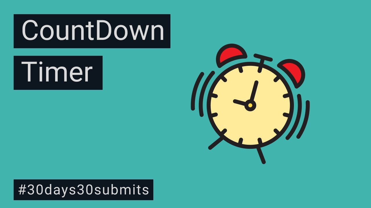 How To Create A Countdown Timer With Javascript