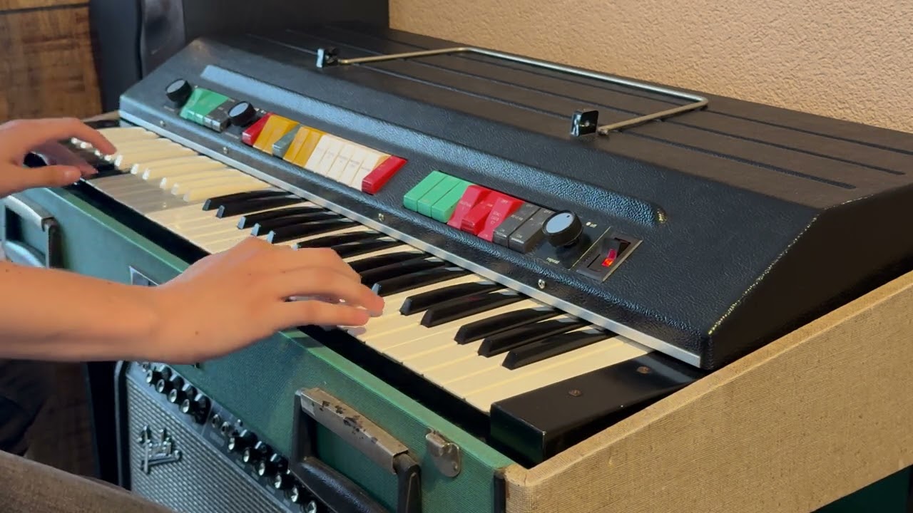 Light My Fire (Ed Sullivan) Practice On Gibson Organ Cover 