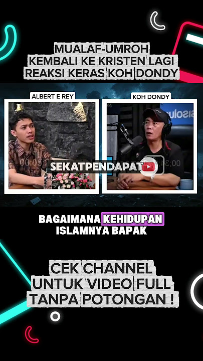 MURTADIN KONTROVERSIAL❗#murtadin #mualaf #perbandinganagama #imandanlogika #debatagama #debat #islam