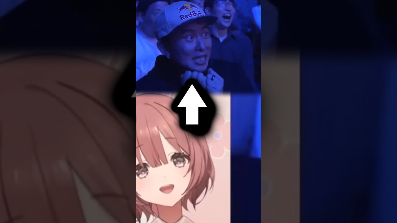 ウメハラのプレイに乙女になるボンちゃん　#甘結もか #vtuber #shorts #ぶいすぽ