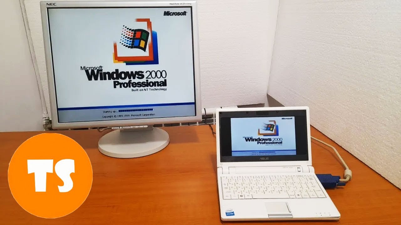 ⭐Can You Run Windows 2000 on a 16-Year-Old Laptop in Under 1 Minute?⭐ # ...