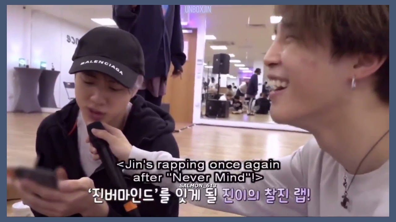 JIN RAPPING DDAENG | BBC REMINDER