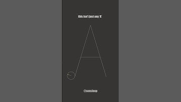 Mesmerizing Art Traced on Letter A #mathart #generativeart #shorts #roulettecurves