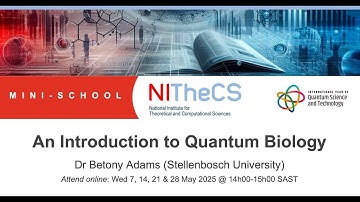 2025-05 - NITheCS Mini-school: 