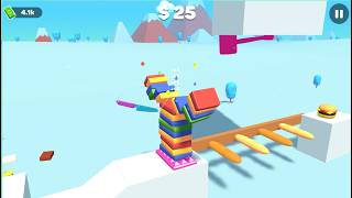 Slice Master Gameplay On Max Level in Different Stage And Very Relaxing Game Video #12