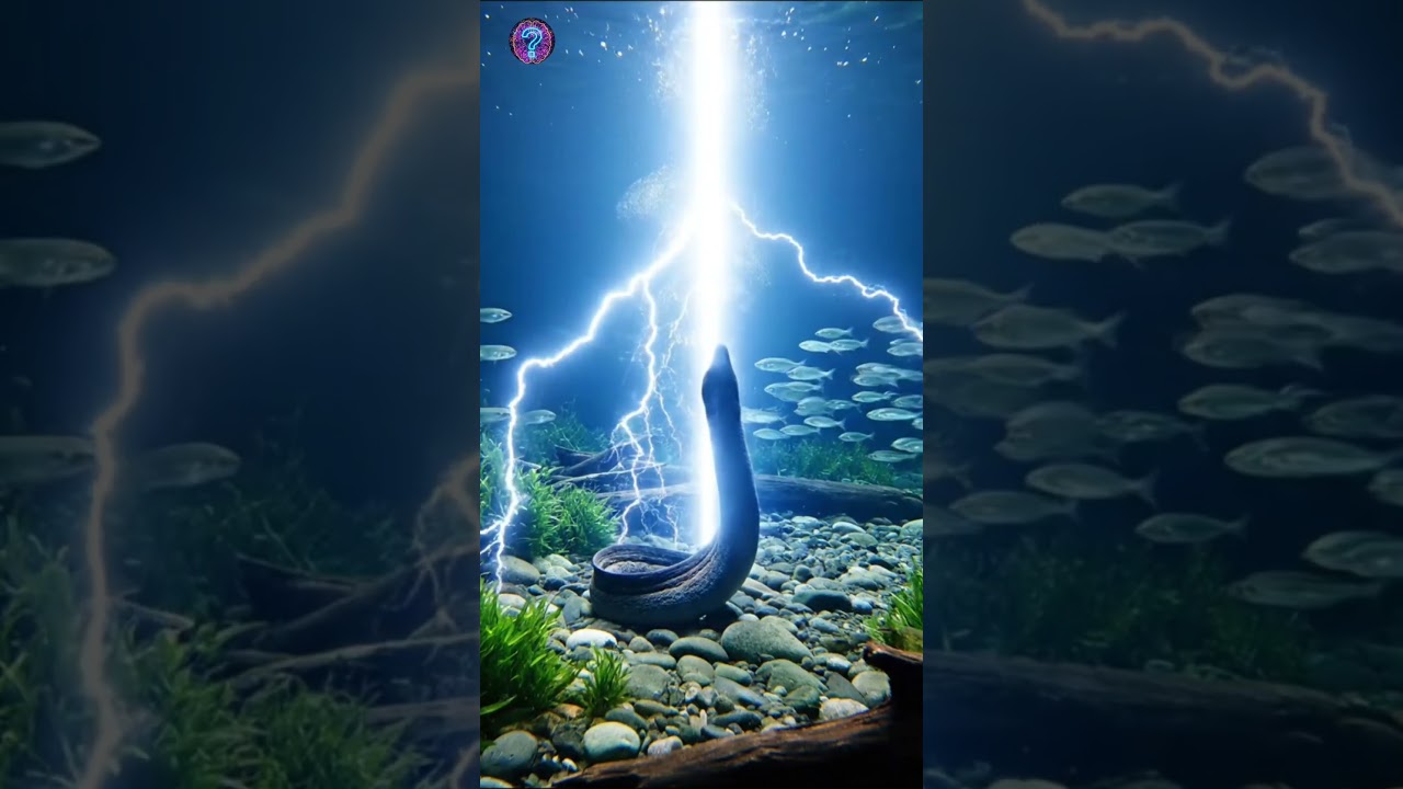 Did You Know It? Electric Eels Can Power 10 Lightbulbs | Shocking Predator | Animal Facts Shorts