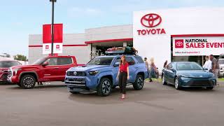 Toyota Commercial 2025 National Sales Event Summer Rolls On