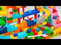 INSANE LEGO DUPLO Marble Run 🏁 Satisfying Building Blocks Marble Run Whales and Penguins Course