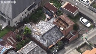 和歌山で強風、窓割れ小5けが　屋根瓦が飛ぶなど50軒被害か