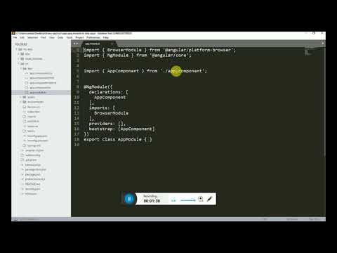 Angular 4 App.Module.ts Overview in Urdu / Hindi