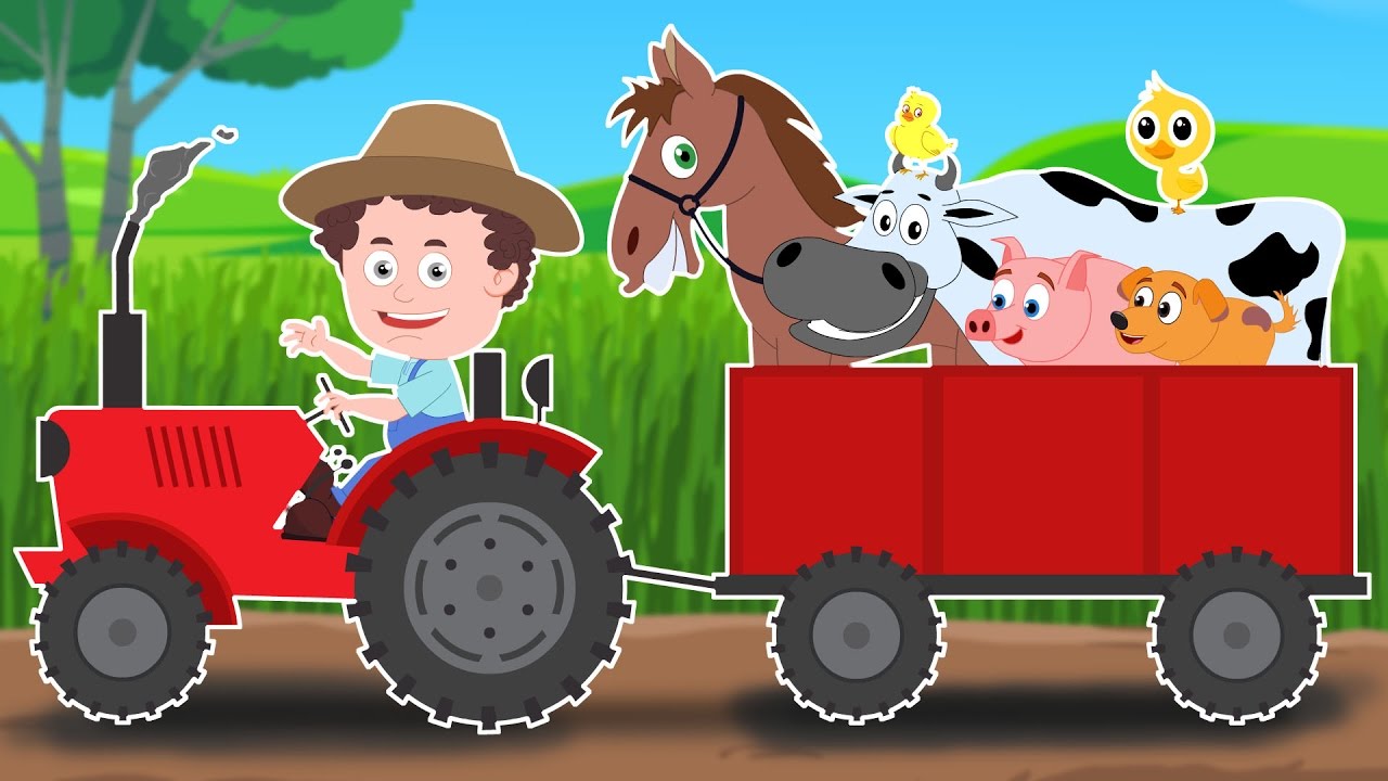 Old MacDonald Had A Farm  Nursery Rhymes  Kids Songs For Children