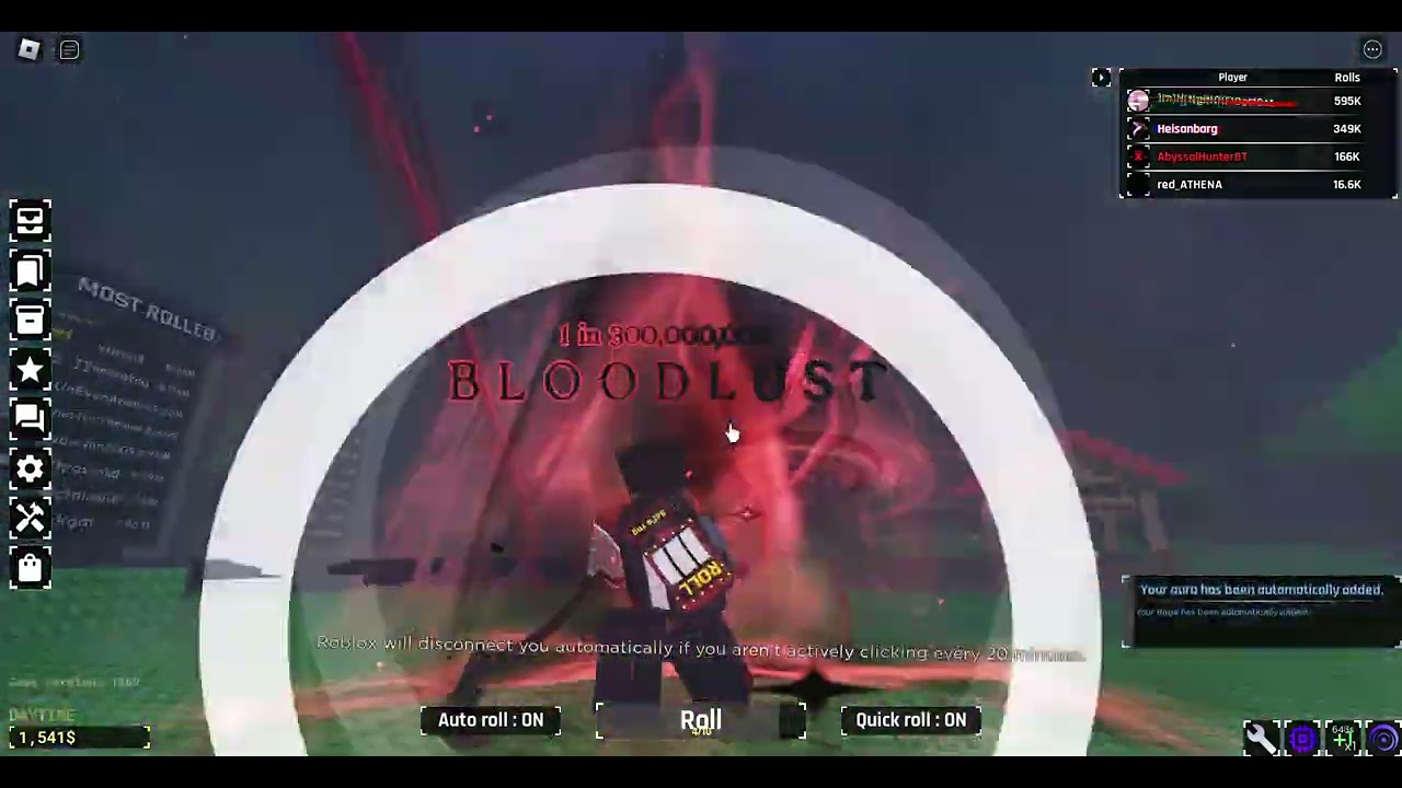 my friend got bloodlust