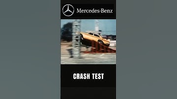 Mercedes-Benz Crash Test #mercedesbenz #mercedes #w115 #crashtest #safety #classiccars #shorts