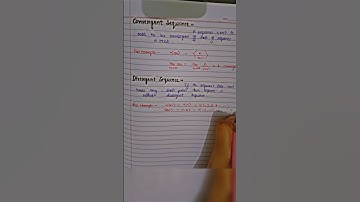 CONVERGENT AND DIVERGENT SEQUENCE FOR IIT JAM AND CSIR NET 😊❤️✍️ BY @maths_world_official #maths