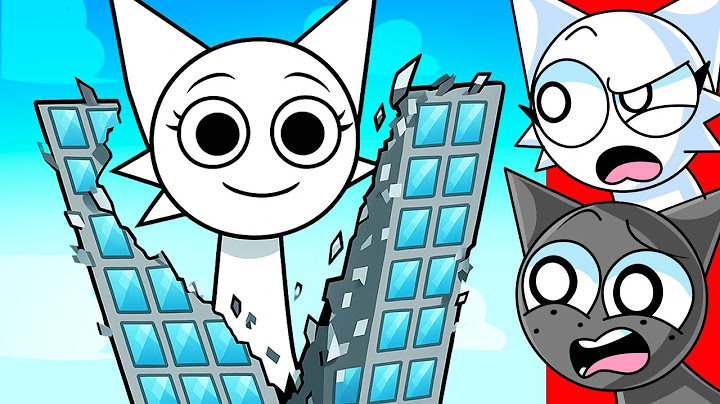 GIANT WENDA SPRUNKI VS BUILDINGS!